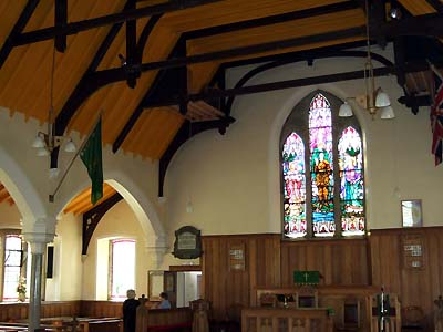 Stained glass window